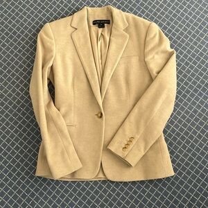 Polo Ralph Lauren wool and cashmere cream blazer size 8